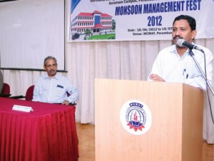 A session by Dr. K.A Zakkaria, Syndicate Member, Cochin University of Science and Technology and Professor, SMS, CUSAT.