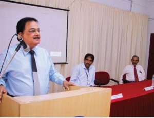 A motivating session by Dr. John M Chacko, CMD, Laurels School of Management, Indore.